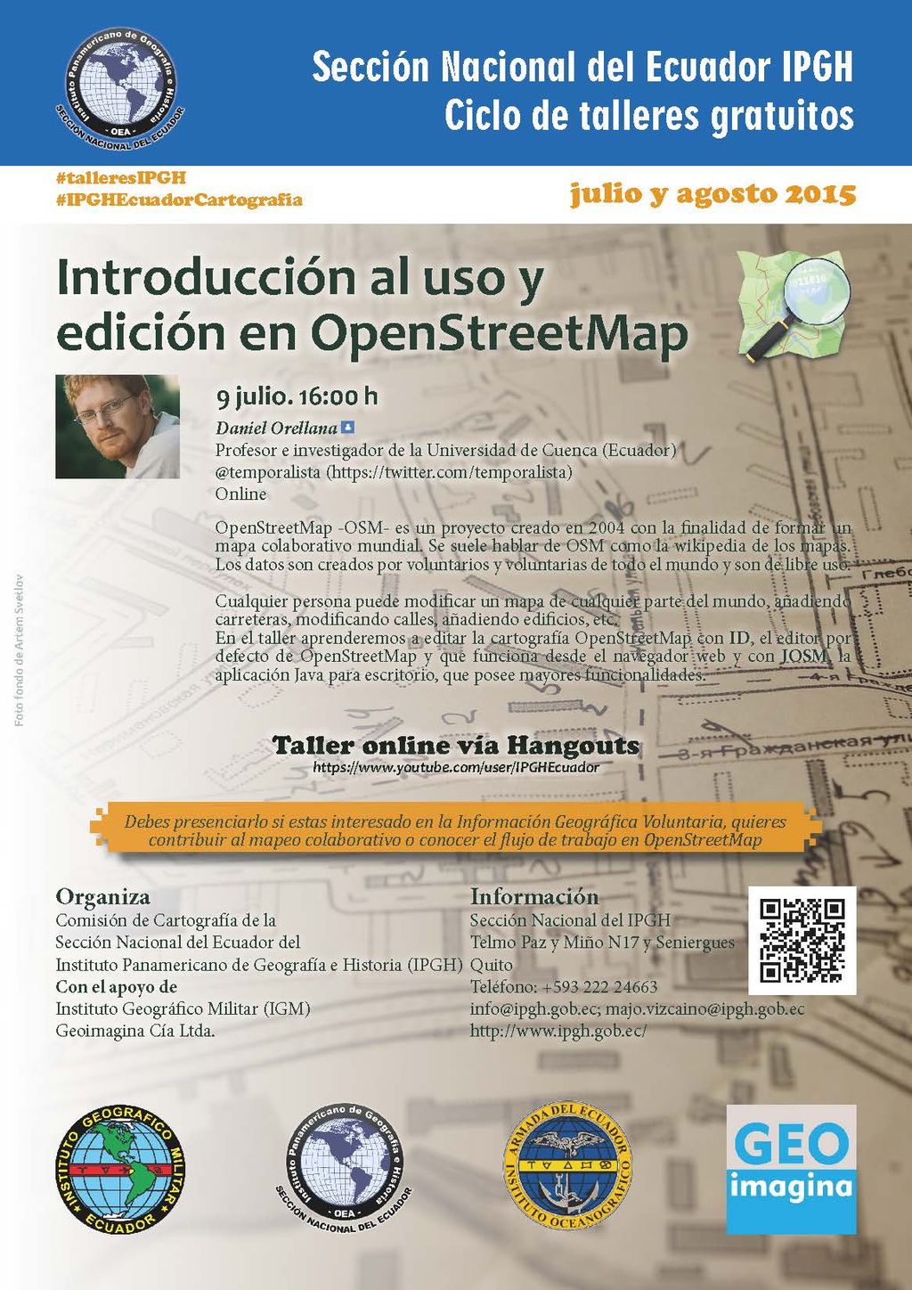 talleres ipgh openstreetmap