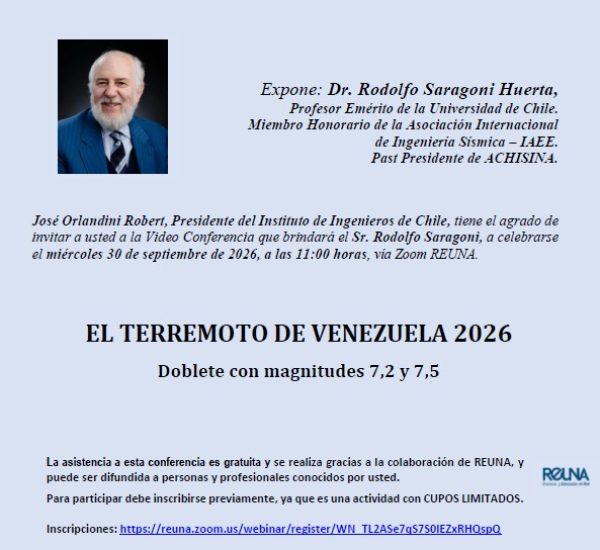 Conferencia_Chile_Terremoto Venezuela