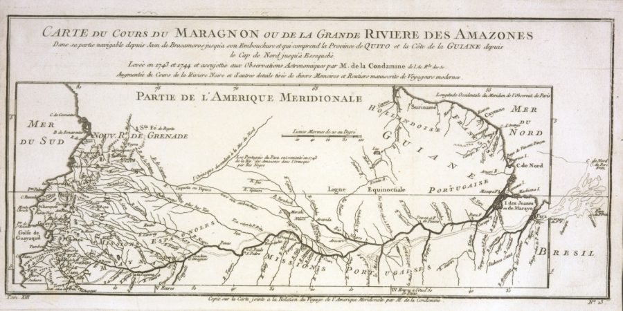 Mapa de La Condamine